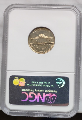 1958 Jefferson Nickel Gem Proof NGC PF67 - Picture 4 of 6