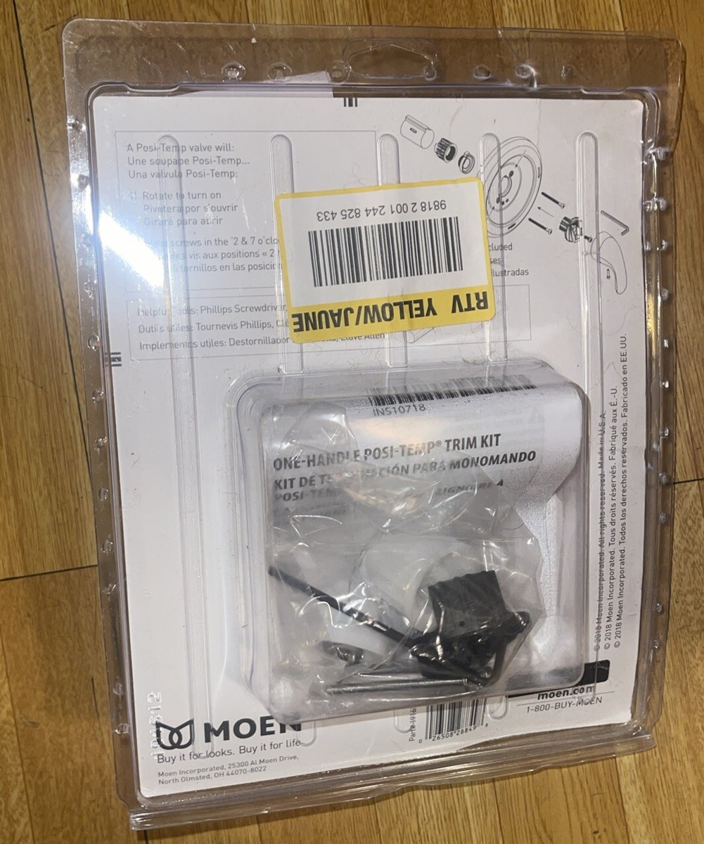 MOEN- POSI VALVE TRIM KIT (CHROME) 181119 Moen FActory Parts | eBay