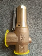 Goetze 642m GFL Valvola di sicurezza 25mm PN40 642mGFL DN25 2 9 bar TUV SV Albion