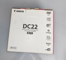 NEW Canon DC22 DVD Camcorder