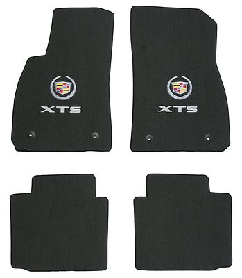 Lloyd Mats VELOURTEX 4PC FLOOR MAT SET Cadillac XTS *Crest & XTS on Front Mats*