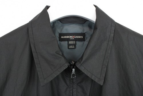 Marlboro Classic Giacca Uomo Eu 50 Leggero Rivestito Misto Lino Cerniera Intera - Foto 5 di 8