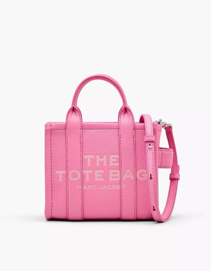 NWT {Marc Jacobs} Mini Leather Tote Bag PETAL PINK #666 NWT {Marc Jacobs} Mini Leather Tote Bag PETAL PINK #666