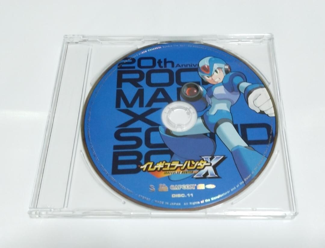 Rockman X Sound Box 20th Anniversary Limited Capcon Megaman Game