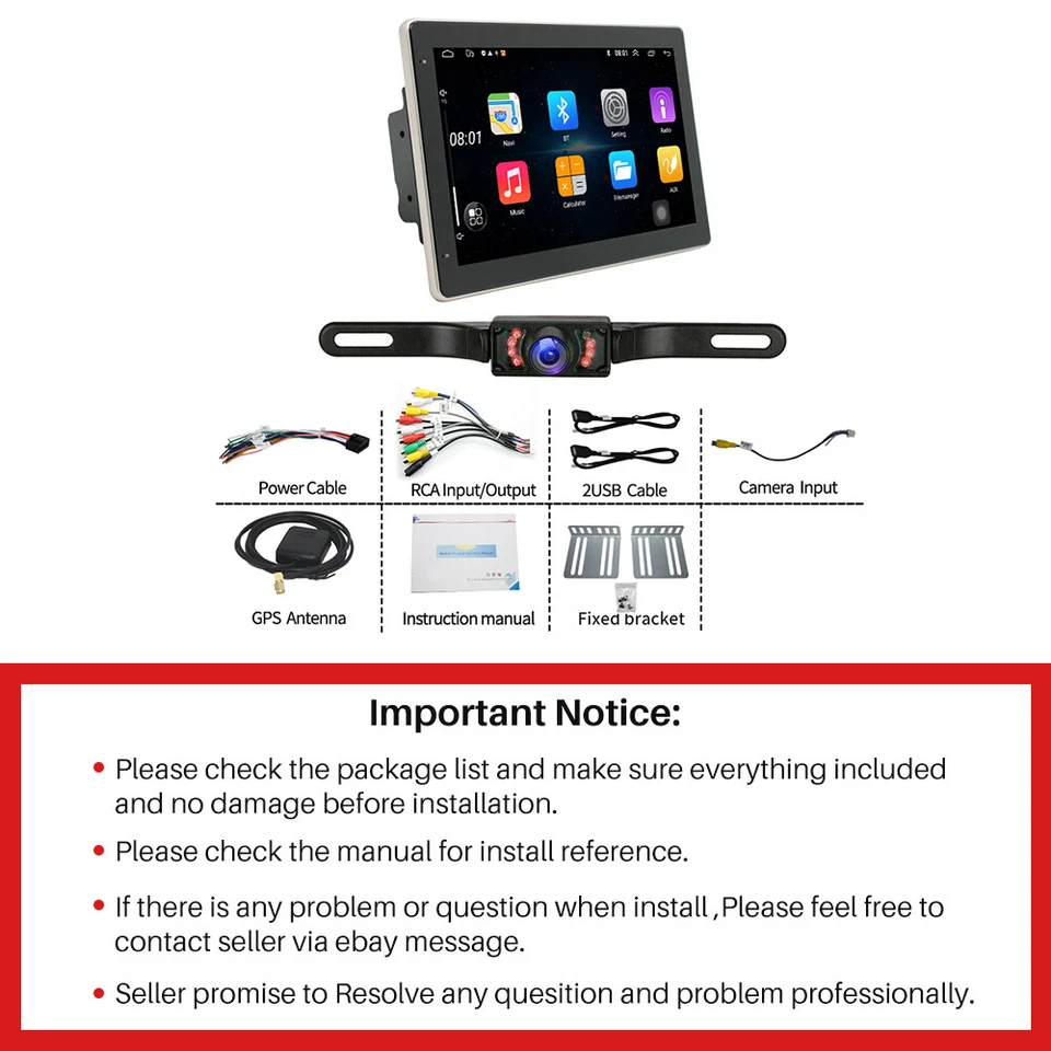 10.1" For Dodge Charger 2006-2010 Carplay Android 13 Car Stereo Radio GPS - Image 2 of 4