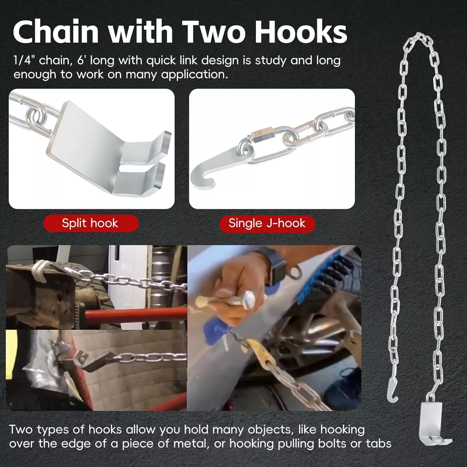 77175 Auto Body Alignment Bar Alignment Repair Tool 1-1/4" for Car Panel Bumper