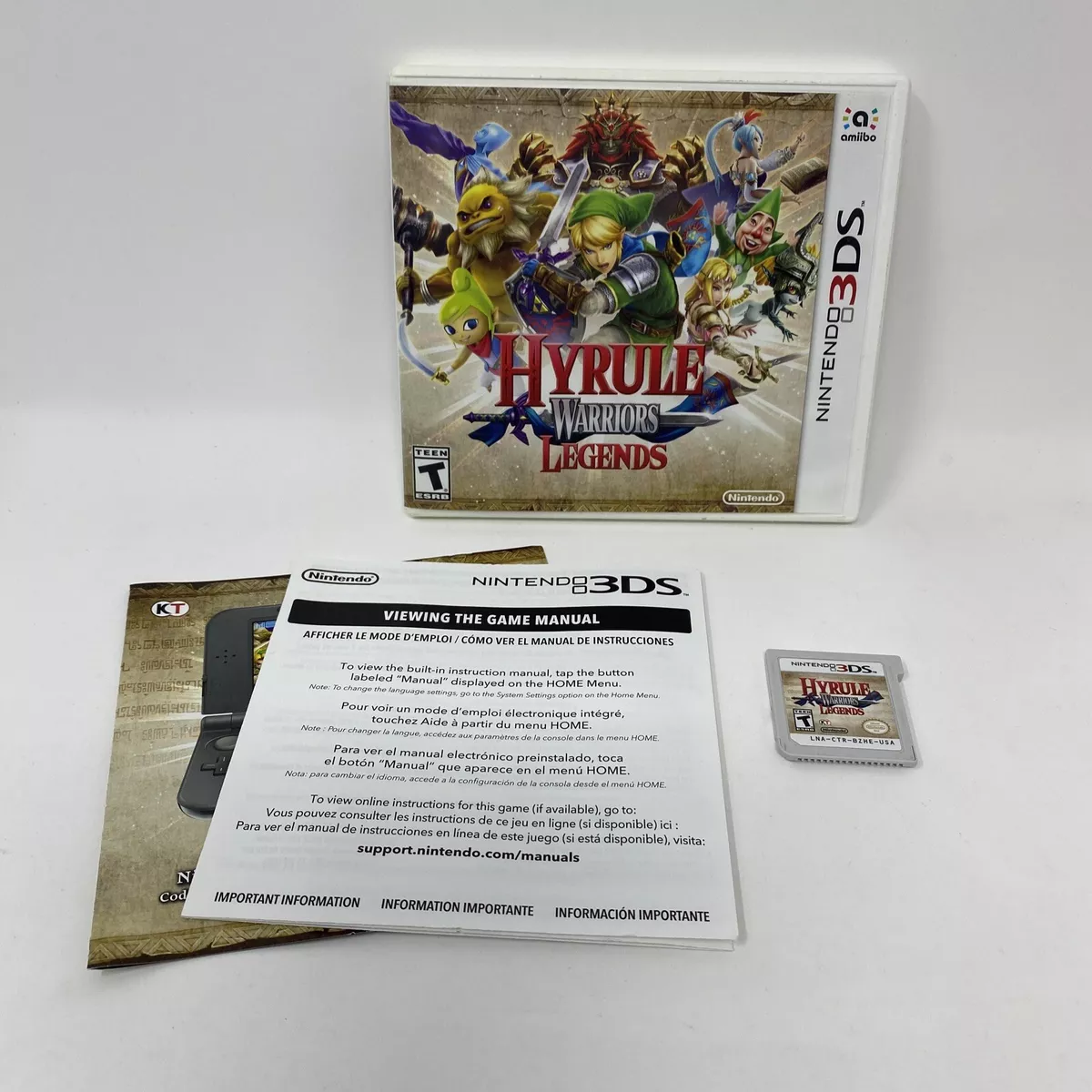 Hyrule Warriors Legends Nintendo 3DS Complete In Box CIB Working