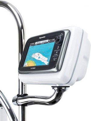 NavPod RMX4402 RailMount Electronic Housing Pre-Cut for Raymarine e7 e7D