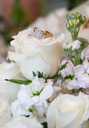 Emerald Diamond Engagement Ring