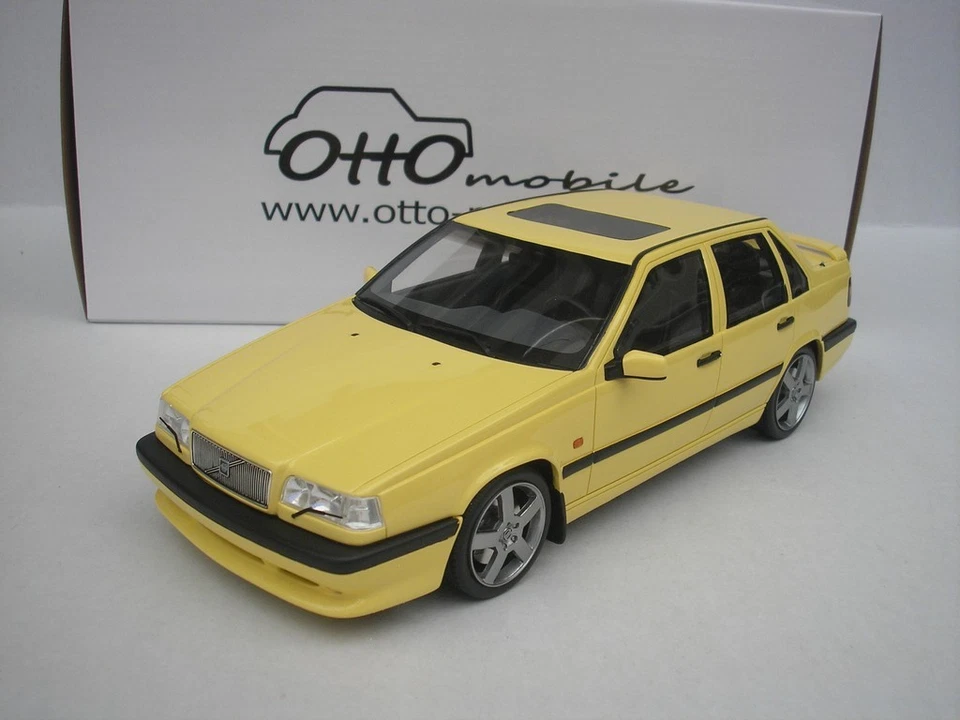 1 18 OTTO mobile OT1222 Volvo 850 T-5R Limousine cream yellow 1996
