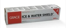36" x 36' Roofing Underlayment Peel & Stick 108 Sq-Ft Grace Ice and Water Shield