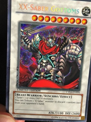 Yugioh MISPRINT! Foil Shift XX-Saber Bottoms CT06-ENS04 Secret (NM)