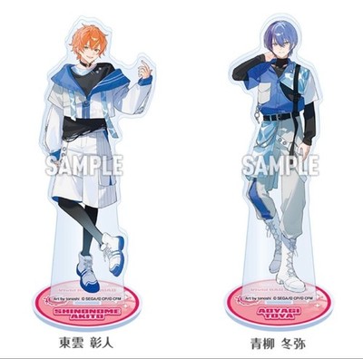 Project Sekai Akito Shinonome Toya Aoyagi Acrylständer 2er Set LAWSON JAPAN