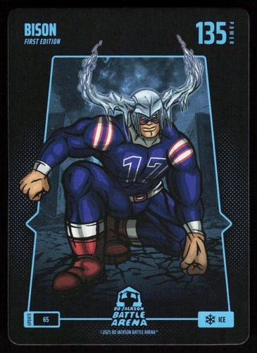 2025 BO JACKSON BATTLE ARENA UPDATE BISON #65 Multi-sport CARD ICE JOSH ALLEN