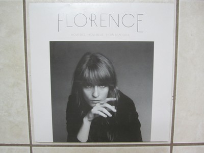 Florence & The Machine   How Big, How Blue, How Beautiful - EX/VG+ ~ Inlay: VG+