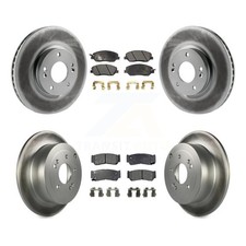 Transit Auto KGT-101081 Brake Disc and Pad Kit Front & Rear for Hyundai Santa Fe