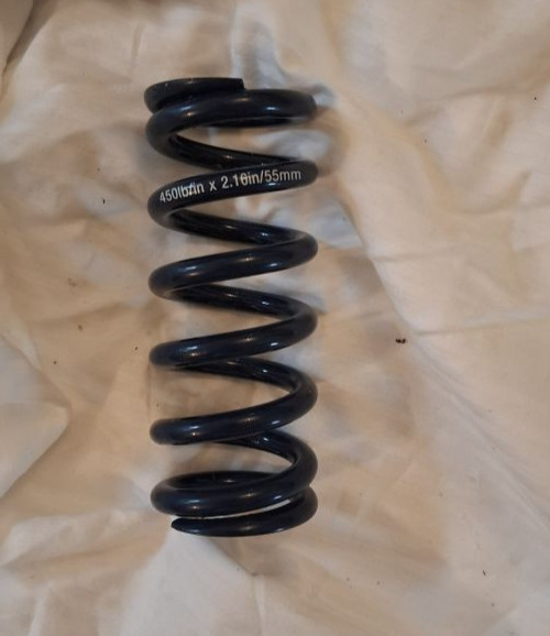 Dark Blue Coil Spring - 450lb/in x 2.16in / 55mm
