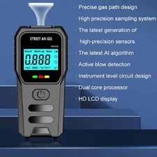 Intelligent Breath Alcohol Tester with Digital Display and Voice Guide