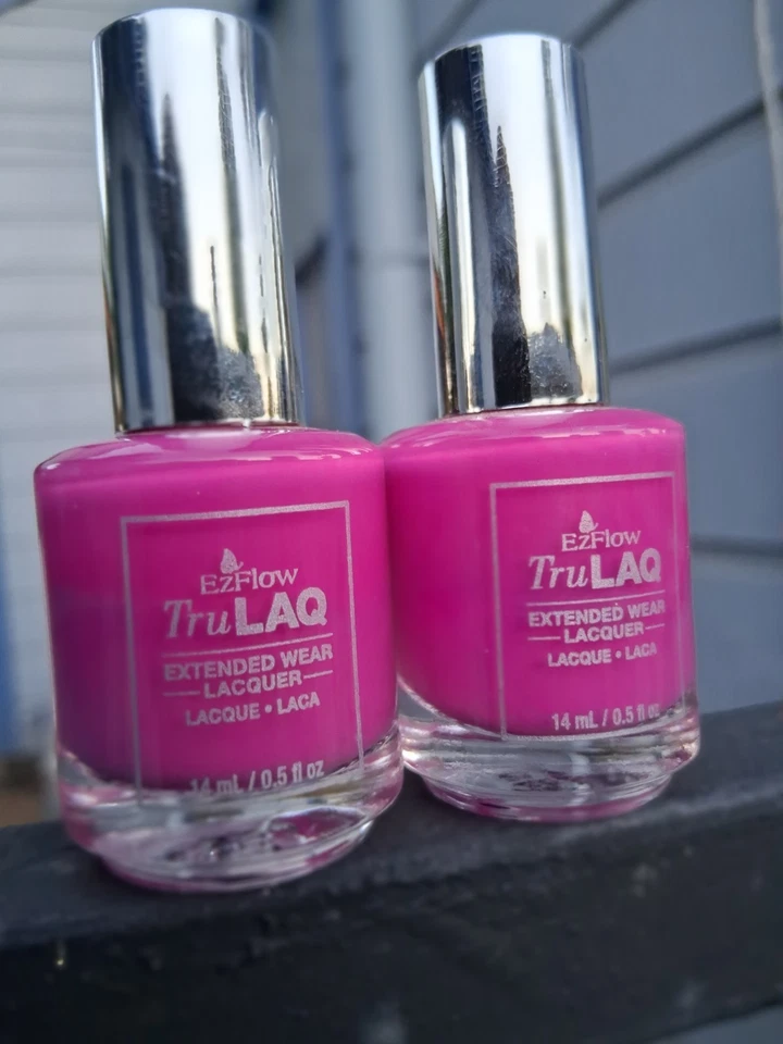Esmalte de uñas EzFlow TruLAQ maníaco magenta 266EL de uso extendido Foto 2 de 2
