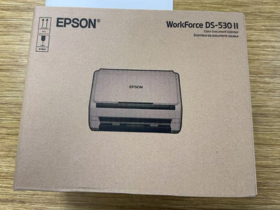 Epson Color Duplex Document Scanner for PC & Mac with Auto Doc Feeder, DS-530II
