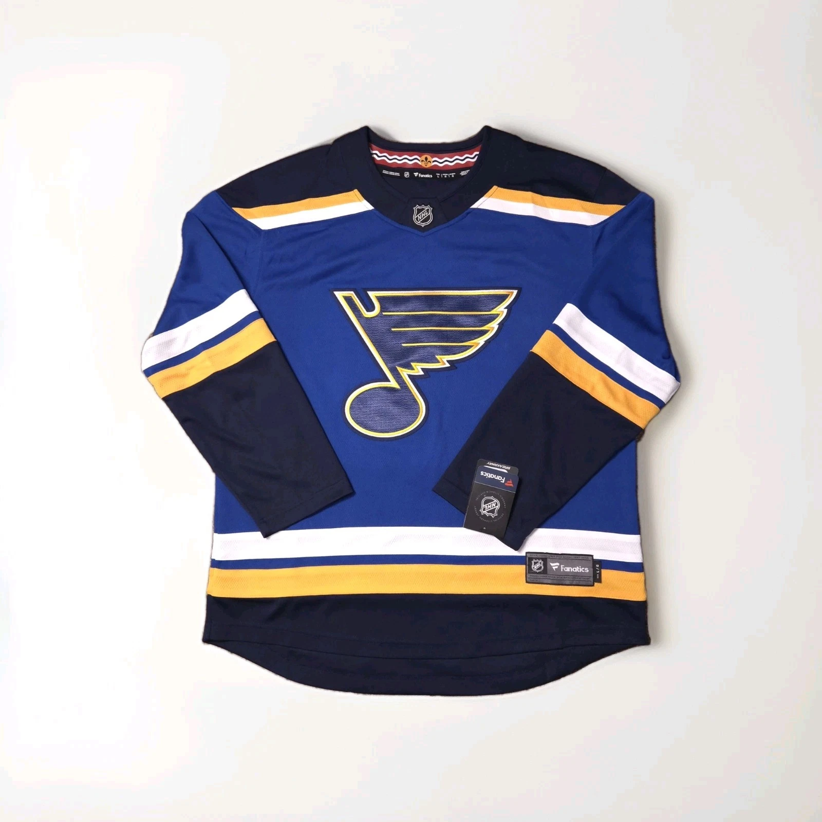 St. Louis  Breakaway Home Jersey - Blue  Men's