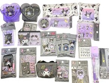 Sanrio Characters Kuromi 20-Piece Stationery  Accessory Set Japan Limited