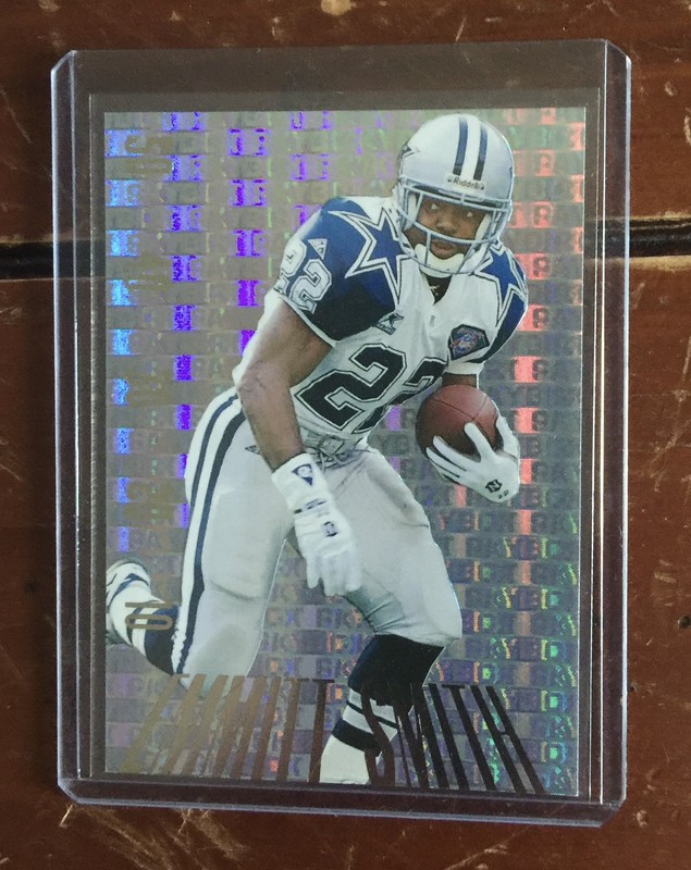 🔥Emmitt Smith HOLO REFRACTOR PAY DIRT 1995 SKYBOX CARD COWBOYS HOF MVP🔥