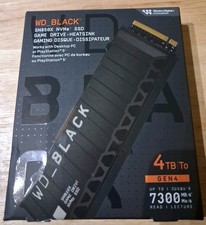 WD_BLACK SN850X WDS400T2XHE Solid state drive, 4TB Gen 4, Heatsink Version