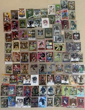 NFL Football MASSIVE 300 Card Autos Rookies Relics Parallels Inserts Card Lot 💎