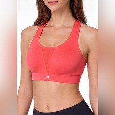 Sweaty Betty Sports Bra   Coral  Size 32C