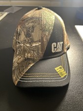 Caterpillar Cat REALTREE Edge Hat-NEW W/Tag A...