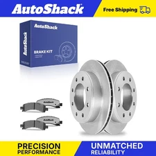 Rear Brake Rotors Ceramic Pads for Chevy Express 3500 Express 2500 4.8L V8