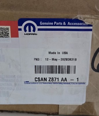 Genuine Mopar Module CSANZ871AA
