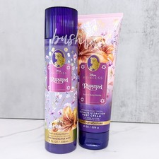 Bath & Body Works Disney Princess RAPUNZEL 2pc Fragrance Mist + Body Cream