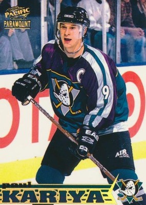 1998-99 Paramount #3 PAUL KARIYA - Anaheim Mighty Ducks