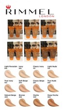 RIMMEL LONDON MAKE UP VISO FONDONTINTA FORMATO TRAVEL DA 15 ml MINI TAGLIE