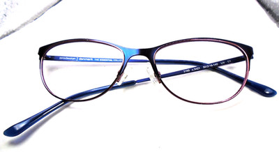 Prodesign Denmark 3169 c.3421 Blue 50-16-140 Cateye Womens Eyeglasses Frames