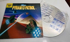 Laser Active PYRAMID PATROL Sega Mega LD 2217 Never Used Sleeve Great Cond 