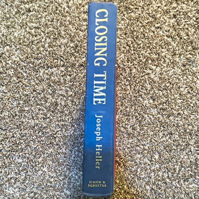 Joseph Heller Closing Time Hardcover Simon & Schuster 1994 1st Ed Signed