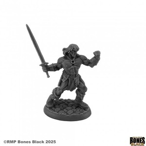 Reaper Bones Black 44257 CAL ARATH, BARBARIAN PRINCE