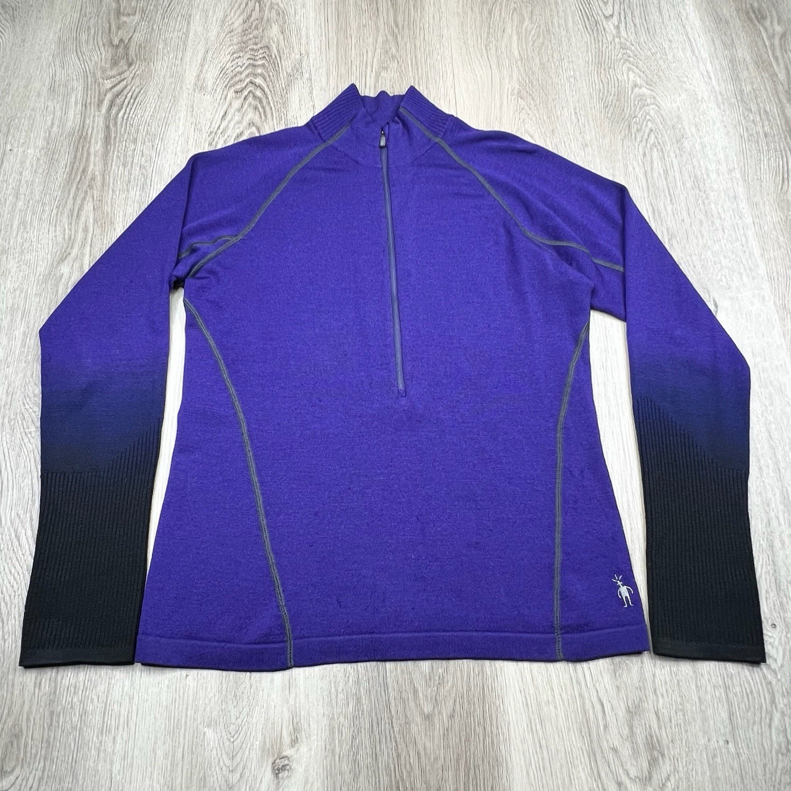 Smartwool Base Layer 1/2 Zip Pullover Women’s Siz… - image 2