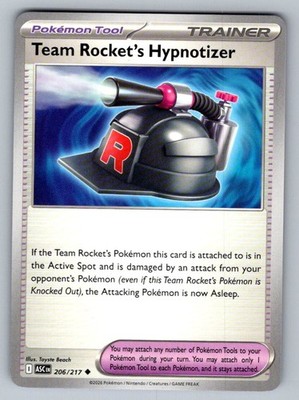 Pokemon TCG Pokemon Team Rocket's Hypnotizer Uncommon