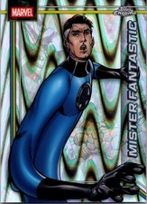 2026 Topps Chrome Marvel Comics #79 Mister Fantastic RayWave Refractor