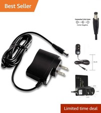 9V 300mA Power Supply for Guitar Effects Pedals - Tip Negative Design