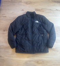 The North Face Boys XXL 18/20 Reversible Jacket Black Puffer Winter Coat