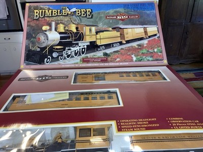 Bachmann ''G'' 4-6-0 D R&G Western Passenger Set ''The Bumble Bee''  NIB/NOS Runs