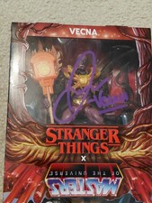 Jamie Campbell Bower Vecna MOTU He Man Autographed Origins Stranger Things