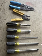 Klein Tools Bundle – Screwdrivers, Wire Strippers, Nut Drivers – USA Made