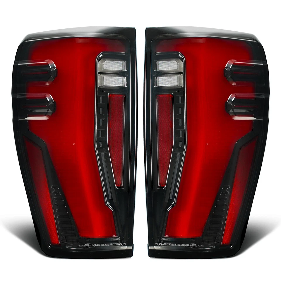 Upgrade LED Tail Lights For 2020-2026 GMC Sierra 2500 3500 HD Left+Right Pair Foto 3 de 4