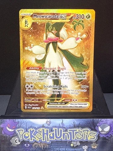 Pokemon Card Meowscarada ex 271/193 Paldea Evolved Hyper Rare Near Mint